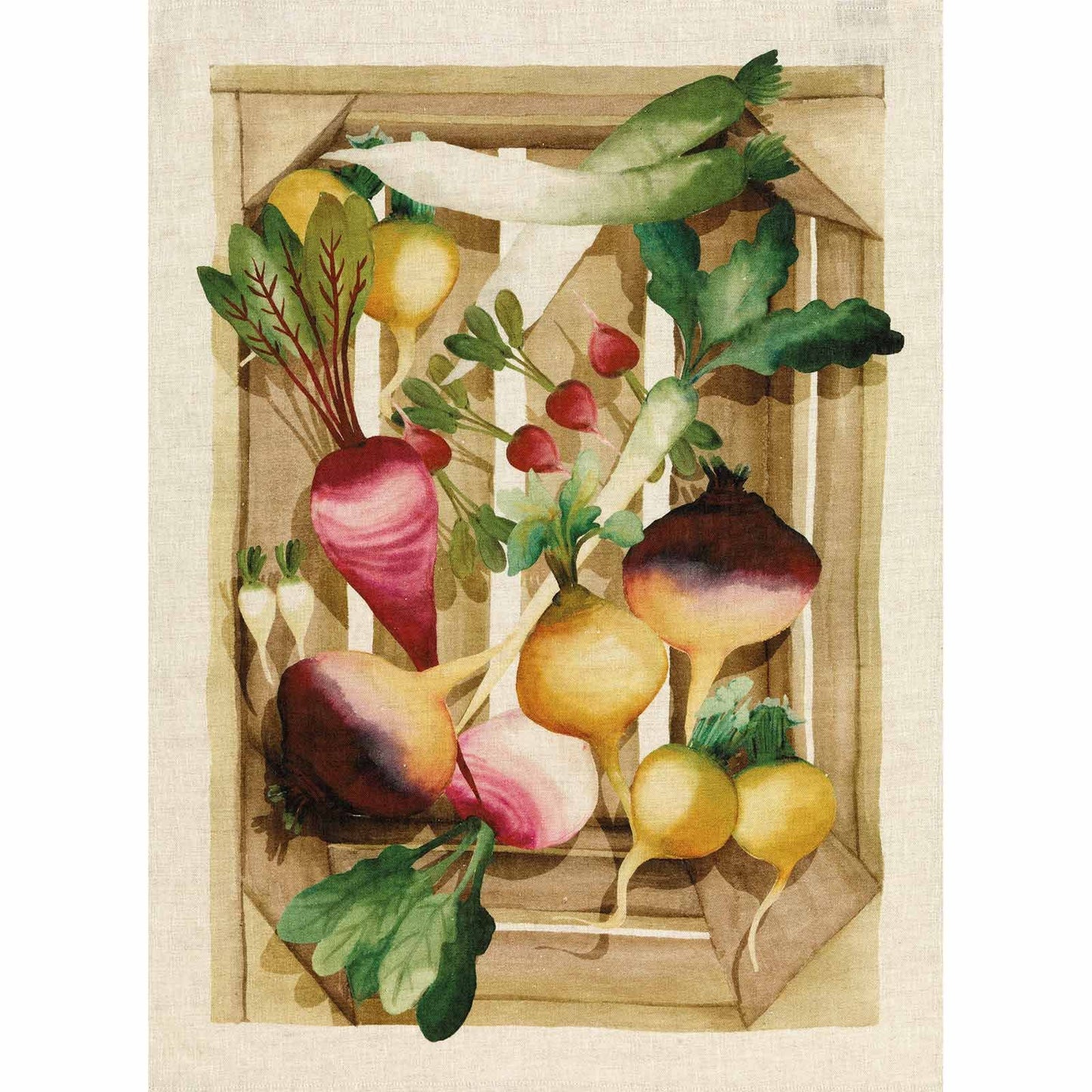 Tessitura toscana telerie -Asciughino "potager"