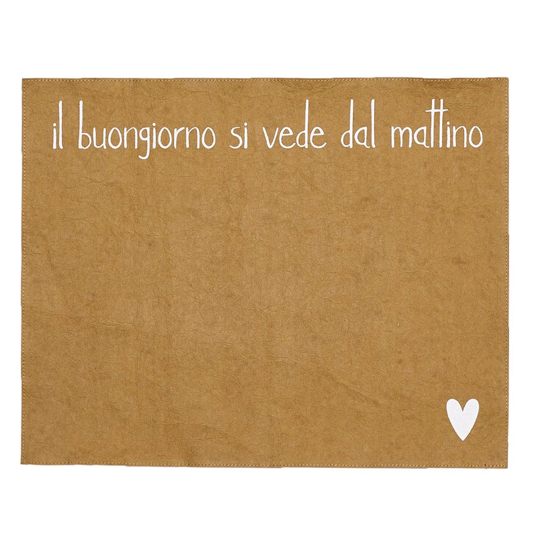 Simple day - Tovaglietta buongiorno