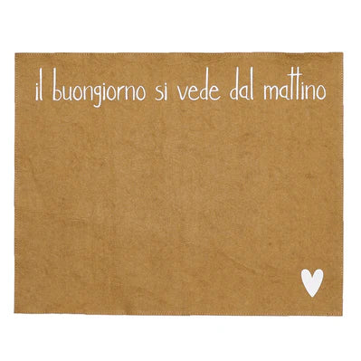 Simple day - Tovaglietta buongiorno