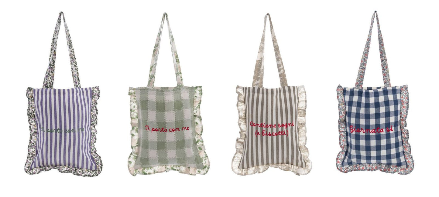 Blanc mariclo' -borsa shopping